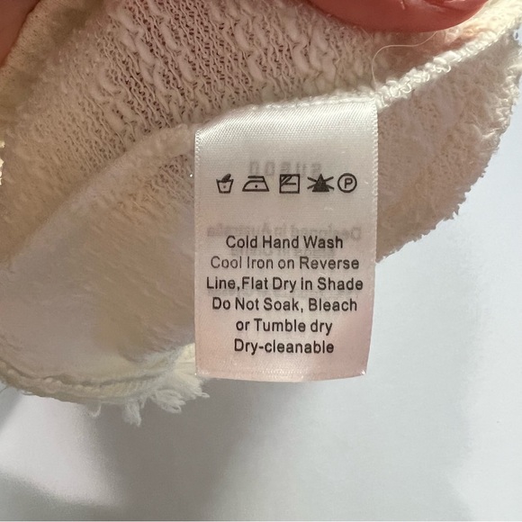 Suboo Women's Shorts Castaway Fringing Lattice Detailing White Size 6. - Picture 4 of 8